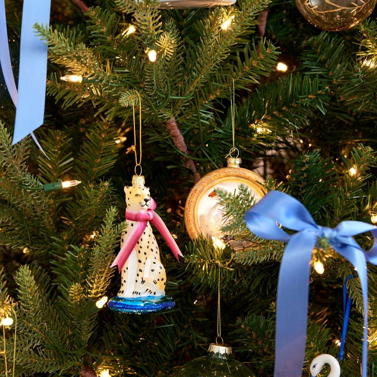 Proper Leopard Ornament - Caitlin Wilson Design