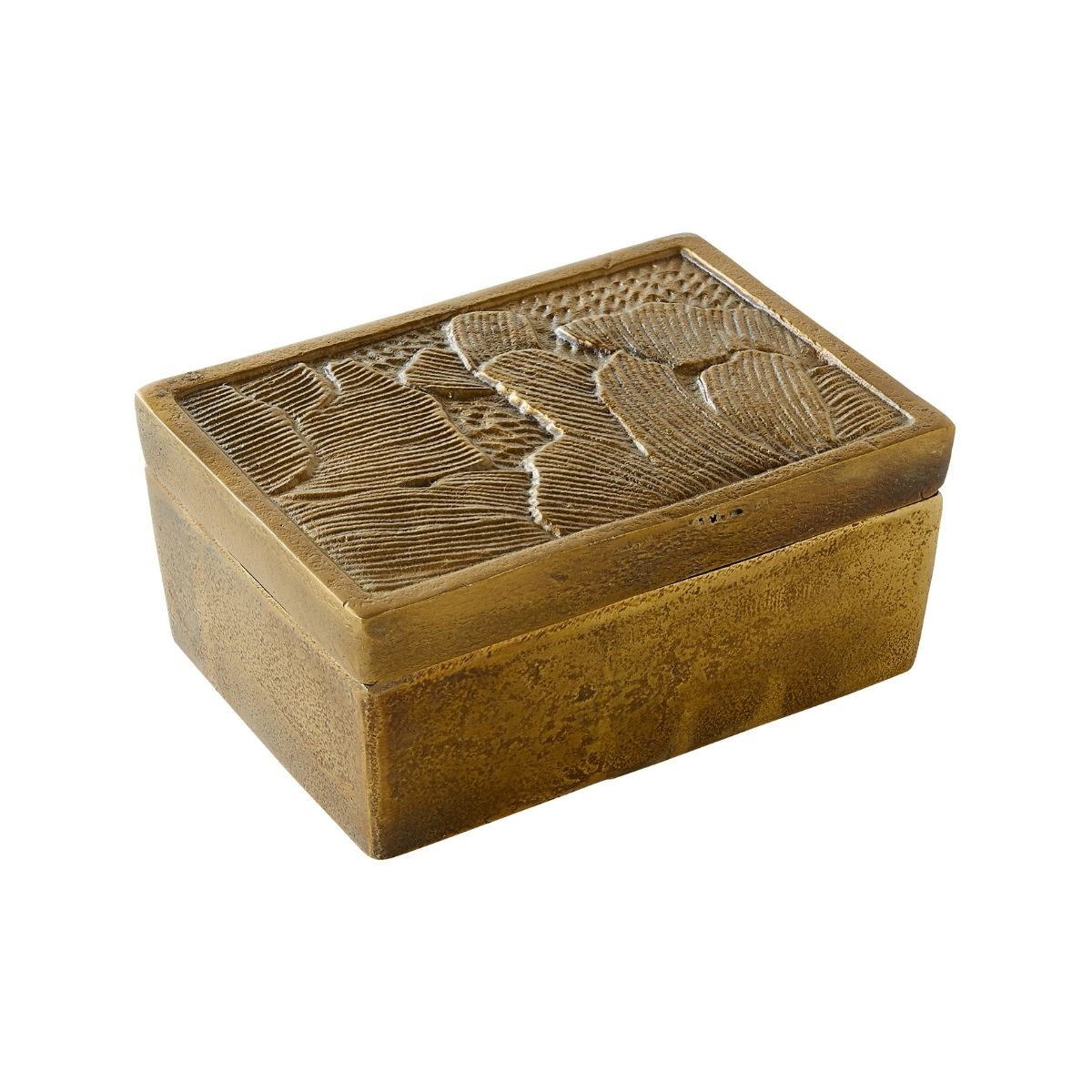 Large Bronze Flora Box