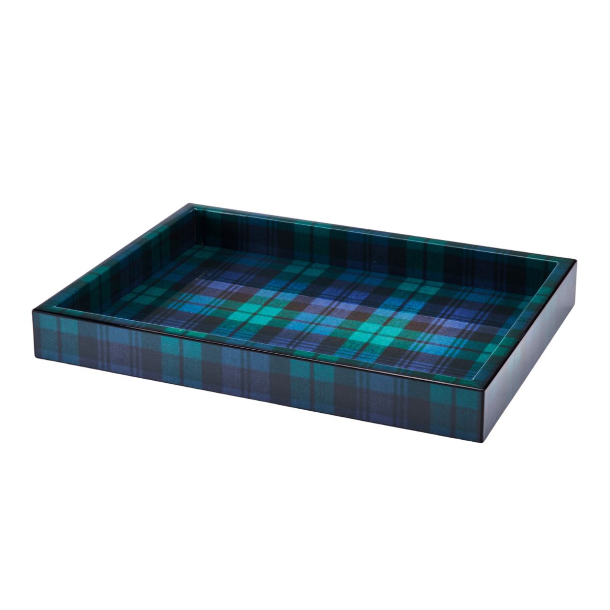 Blackwatch Lacquered Small Tray 