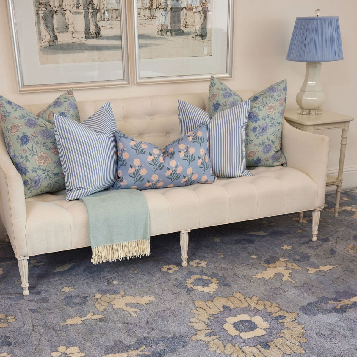 Sage Garden Pillow Cover