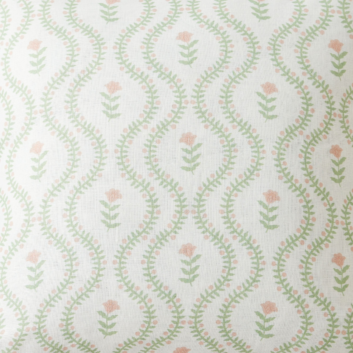 Stella Trellis Floral Fabric - Caitlin Wilson Design