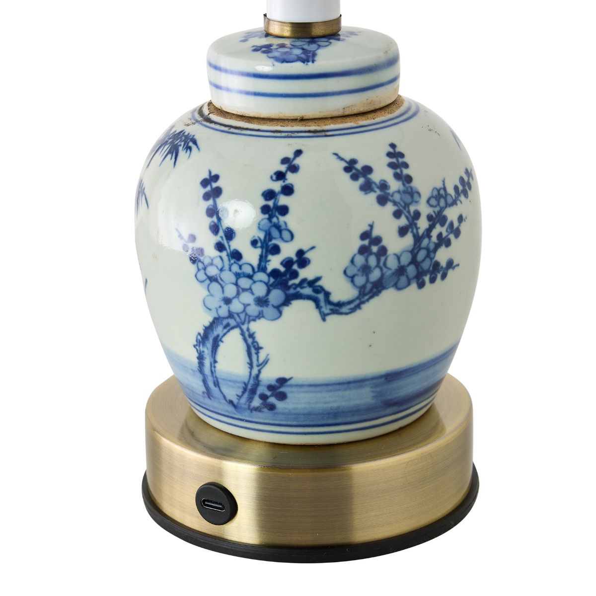 Willow Petite Chinoiserie Rechargeable Lamp - Caitlin Wilson Design