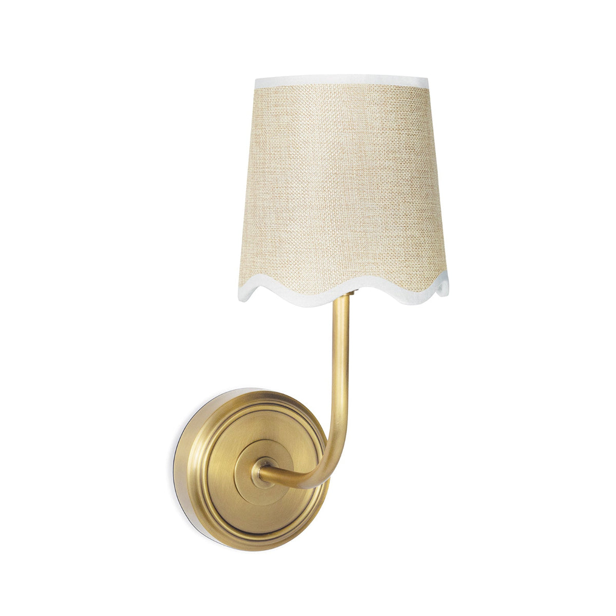 Martha Scalloped Sconce - Caitlin Wilson Designs