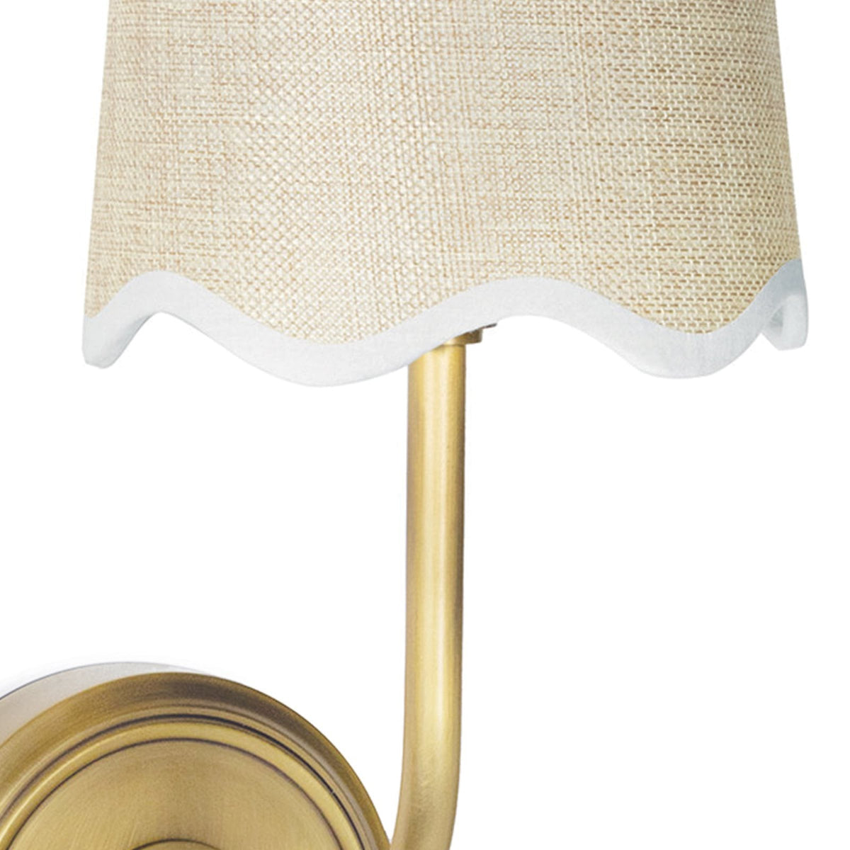 Martha Scalloped Sconce - Caitlin Wilson Designs
