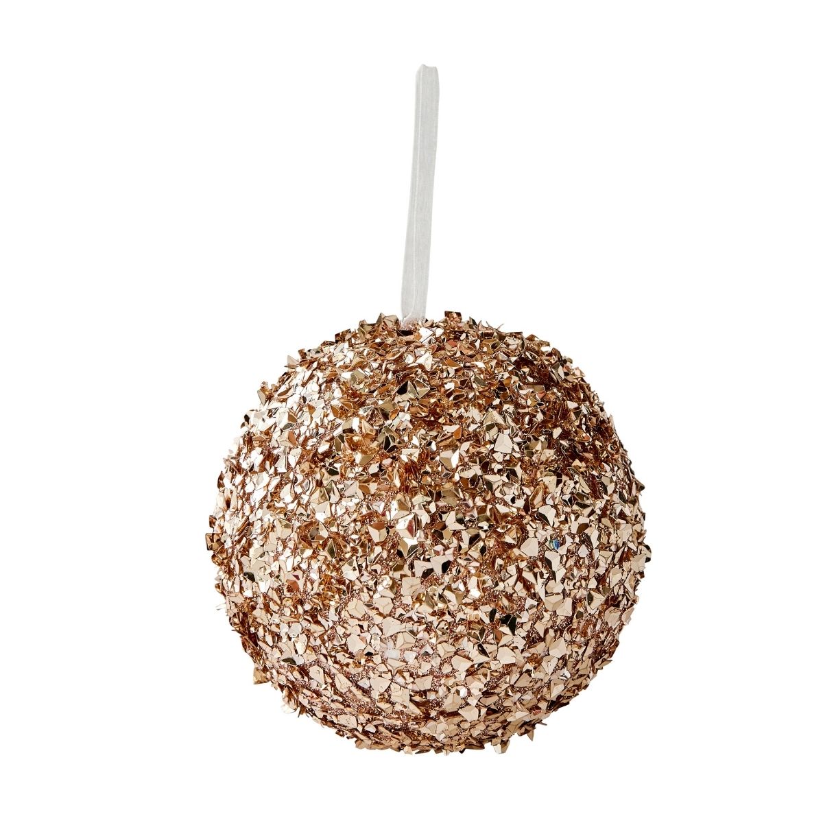 Rose Gold Glitz Ornament