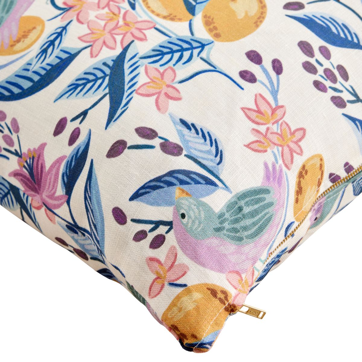 Citron Bleu Pillow Cover