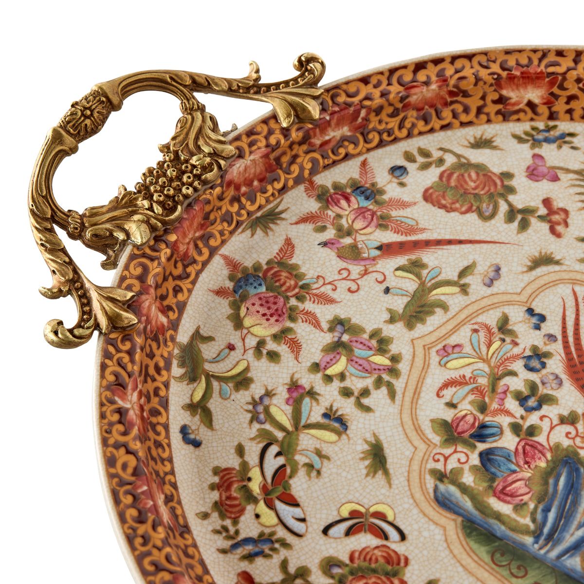 Regency Porcelain Oval Tray - Caitlin Wilson Design