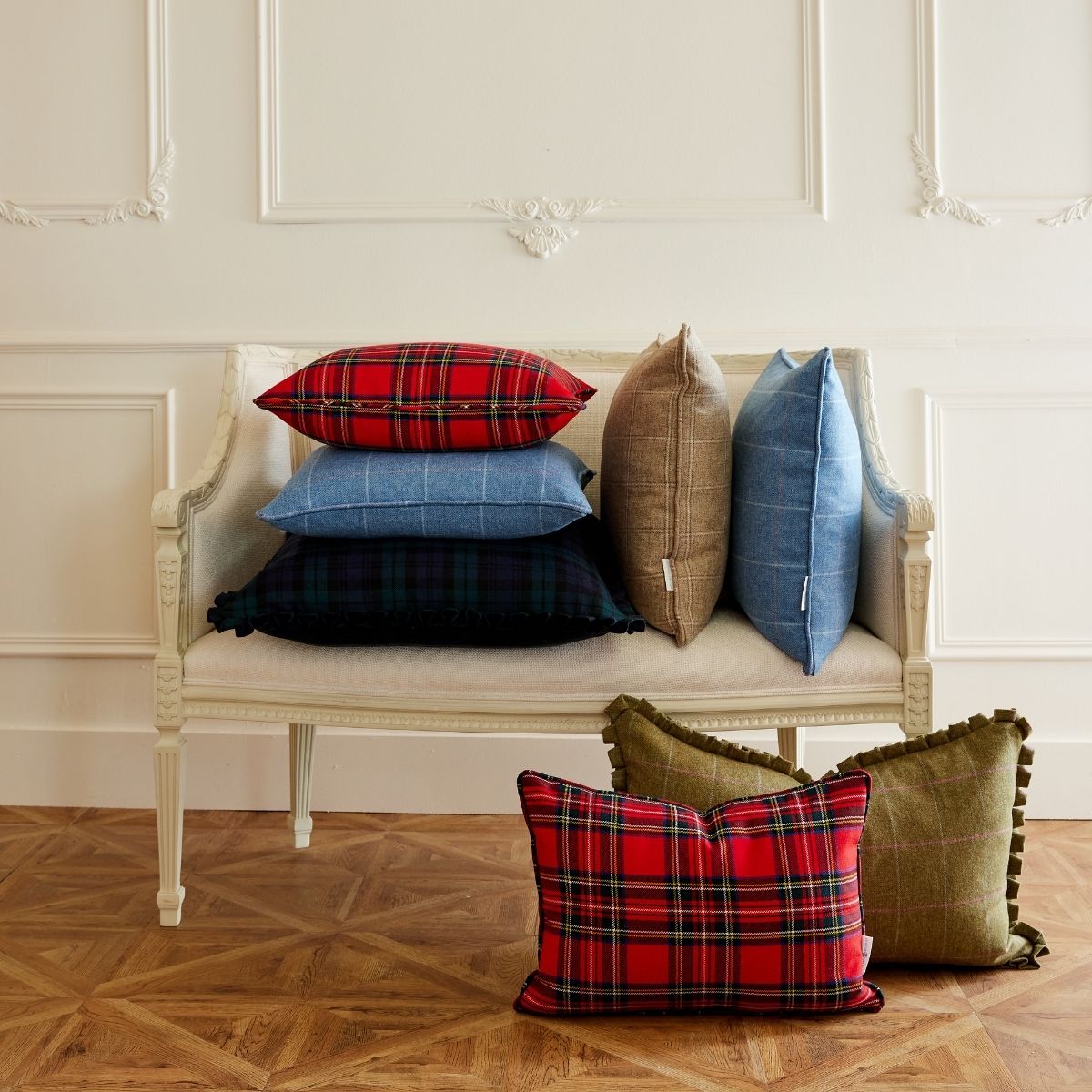 Stewart Plaid Pillow Cover