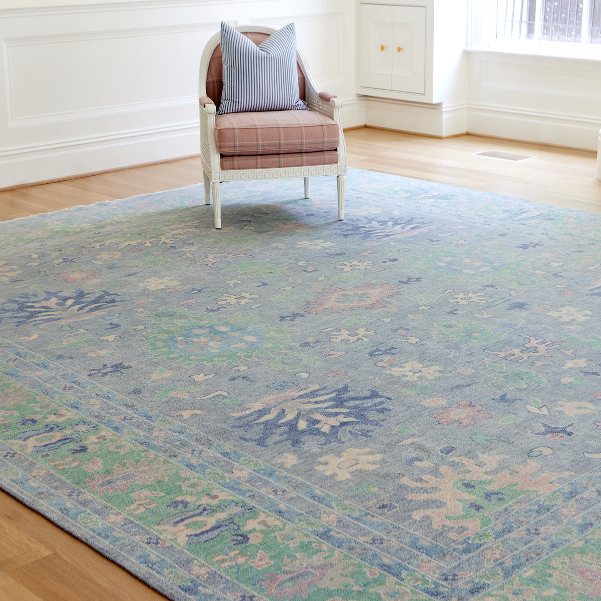 Ankara Rug in Chambray