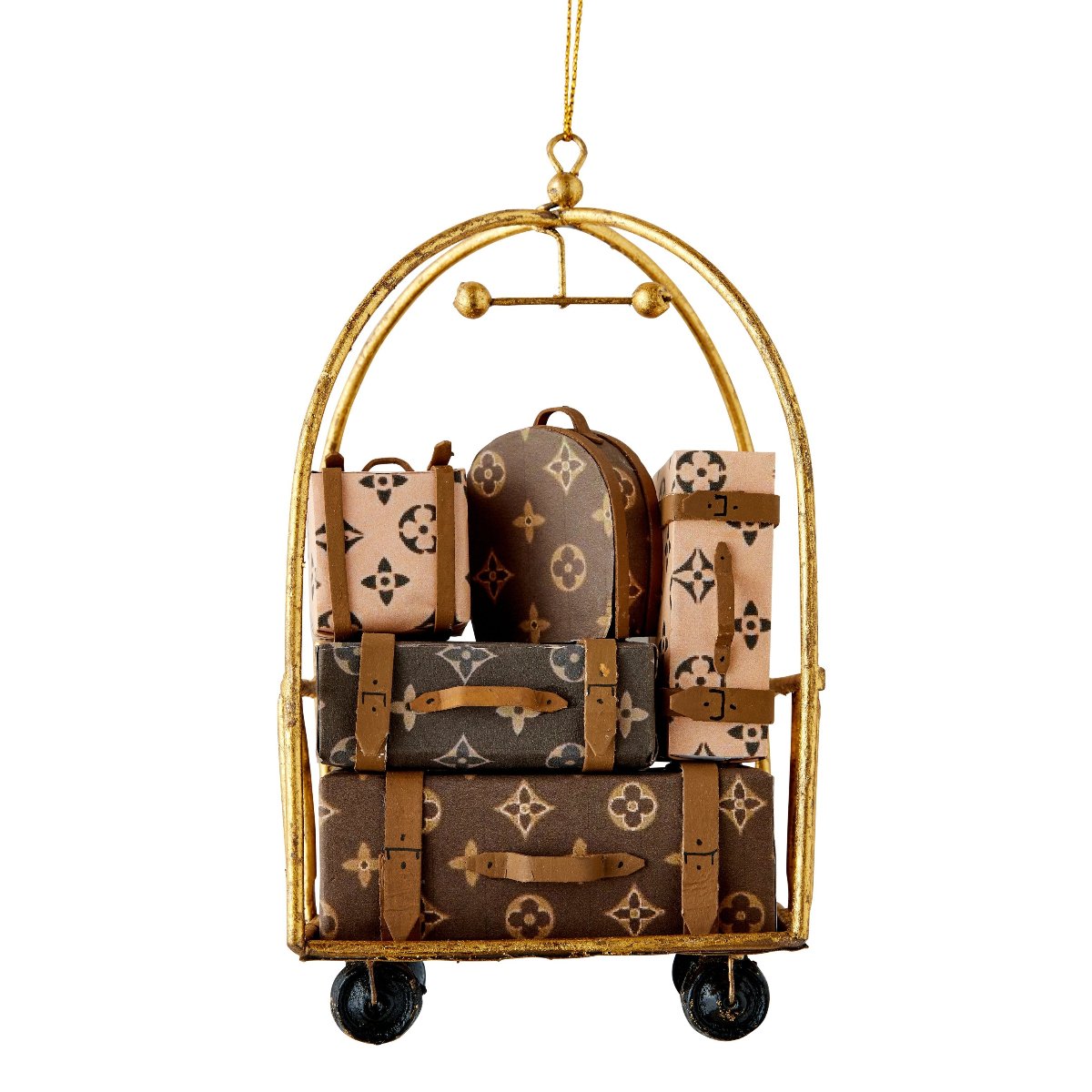 Luxe Luggage Ornament - Caitlin Wilson Design