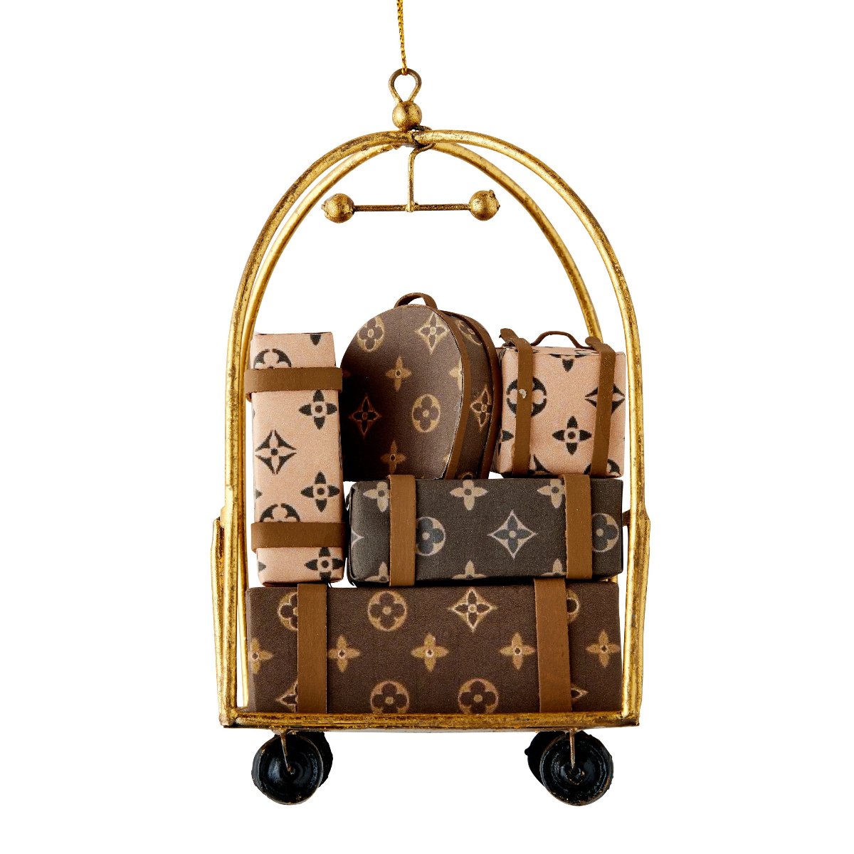 Luxe Luggage Ornament - Caitlin Wilson Design