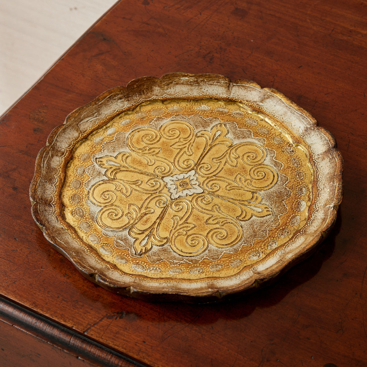 Florentine Round Tray - Caitlin Wilson Designs