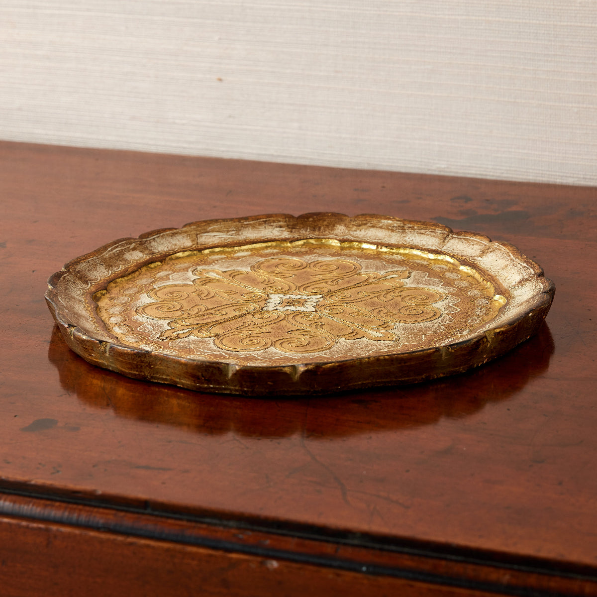 Florentine Round Tray - Caitlin Wilson Designs
