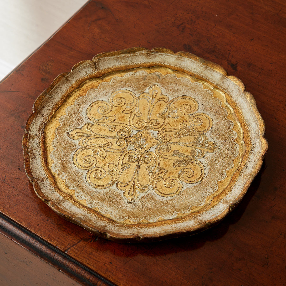 Florentine Round Tray II - Caitlin Wilson Designs