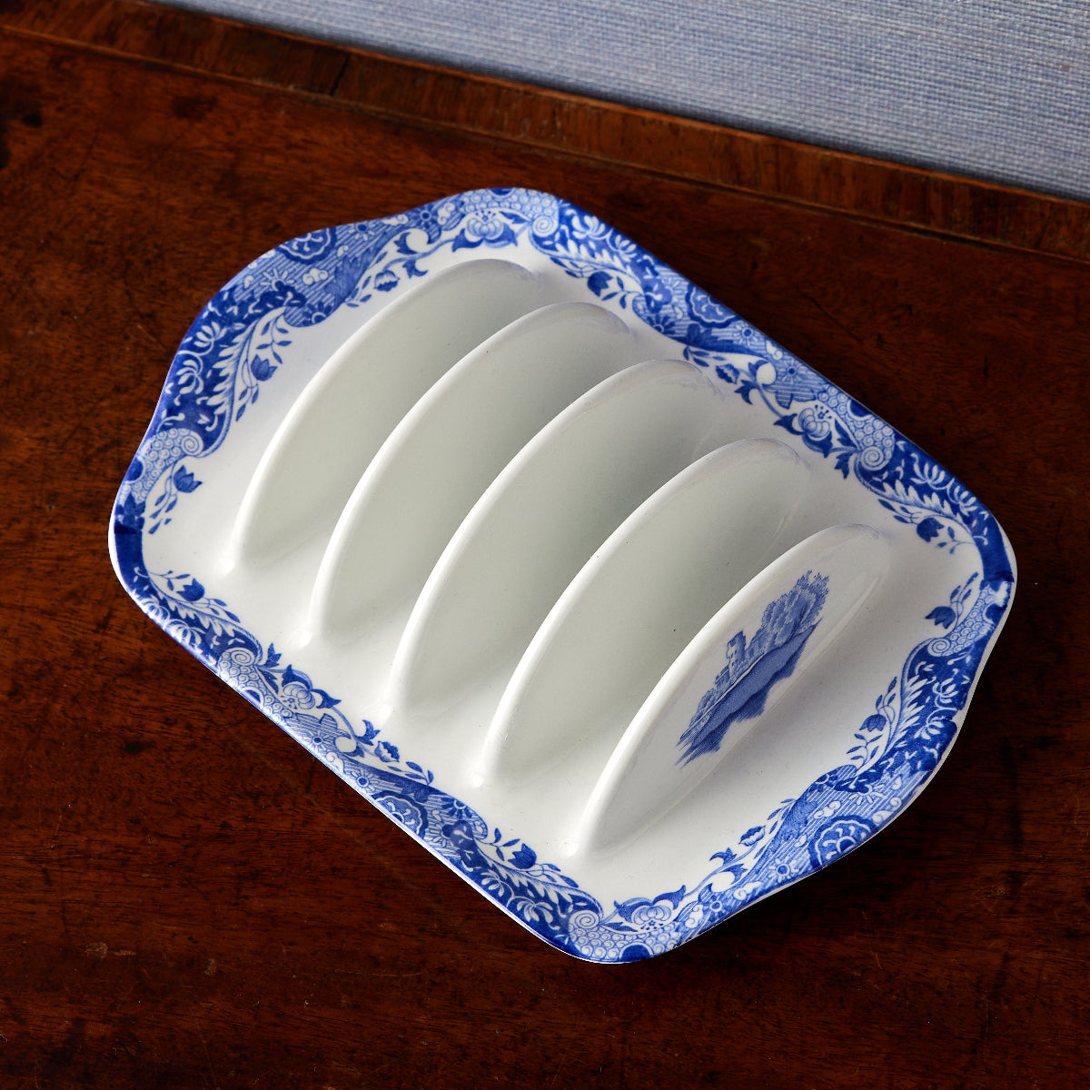 Windsor Blue Transferware Platter - Caitlin Wilson Designs