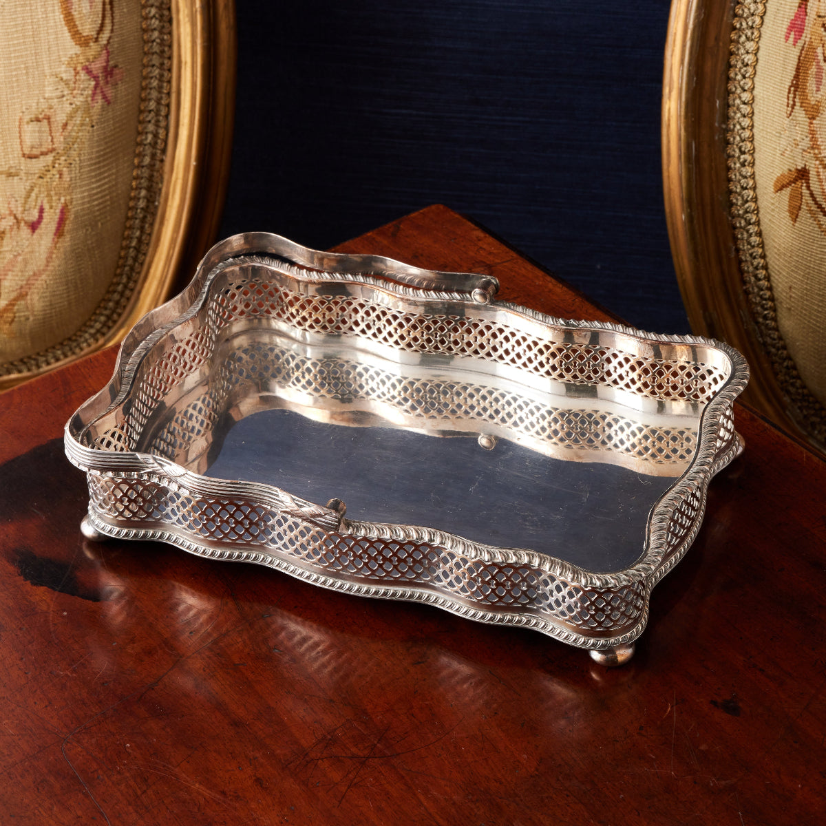Lancaster Silver Bonbon Basket - Caitlin Wilson Designs