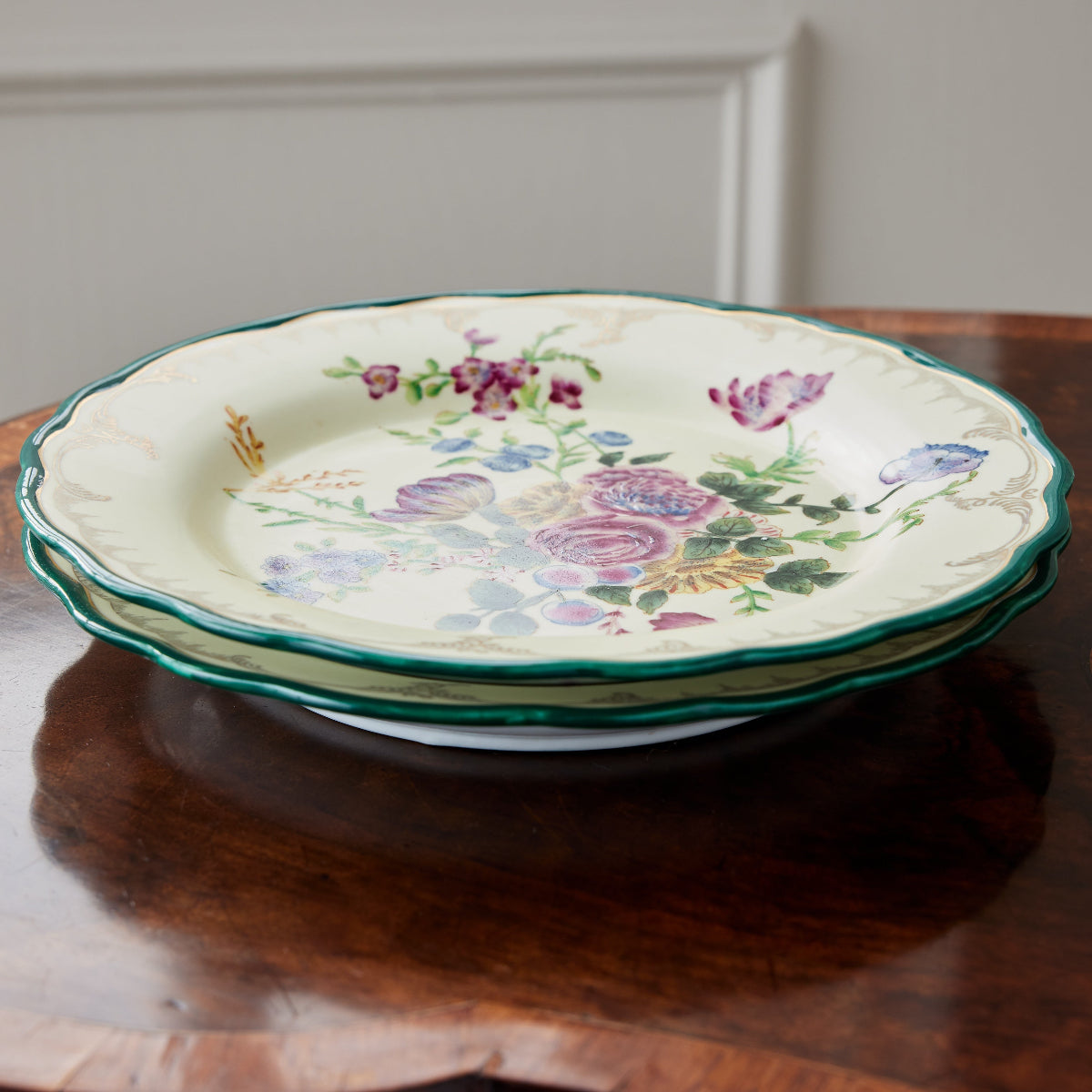 Floral Porcelain Plates - Caitlin Wilson Designs