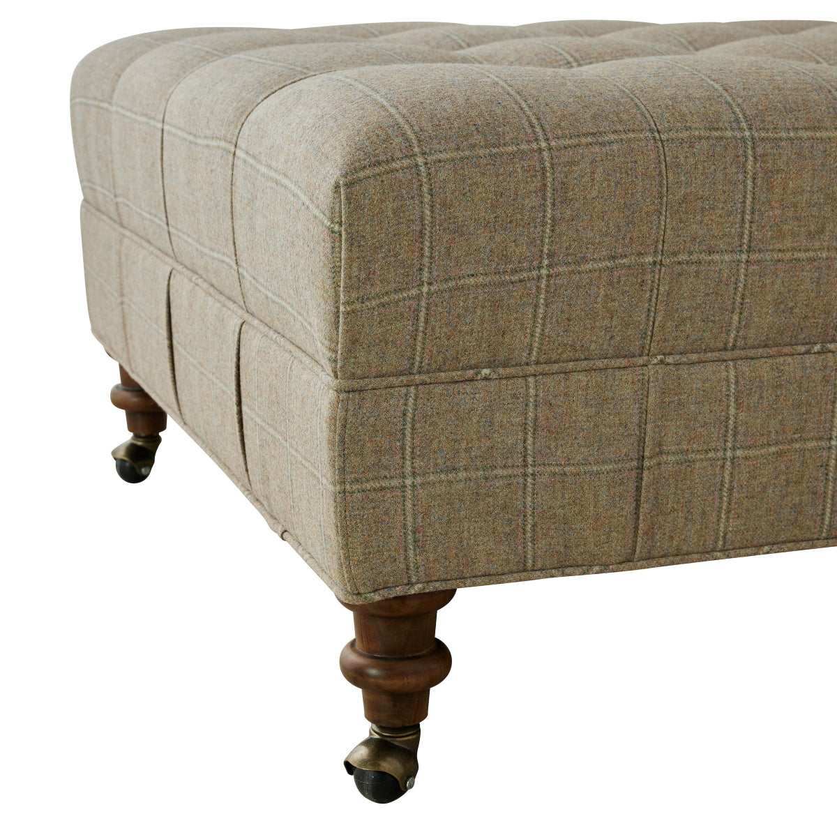 New Haven Tufted Ottoman - Caitlin Wilson Designs