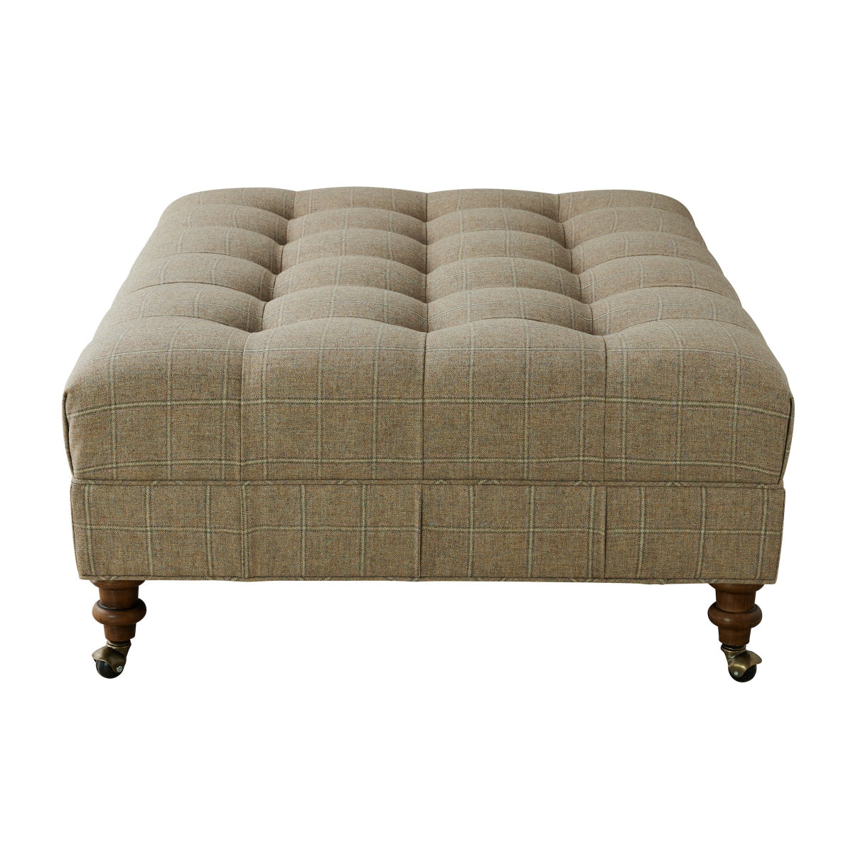 New Haven Tufted Ottoman - Caitlin Wilson Designs