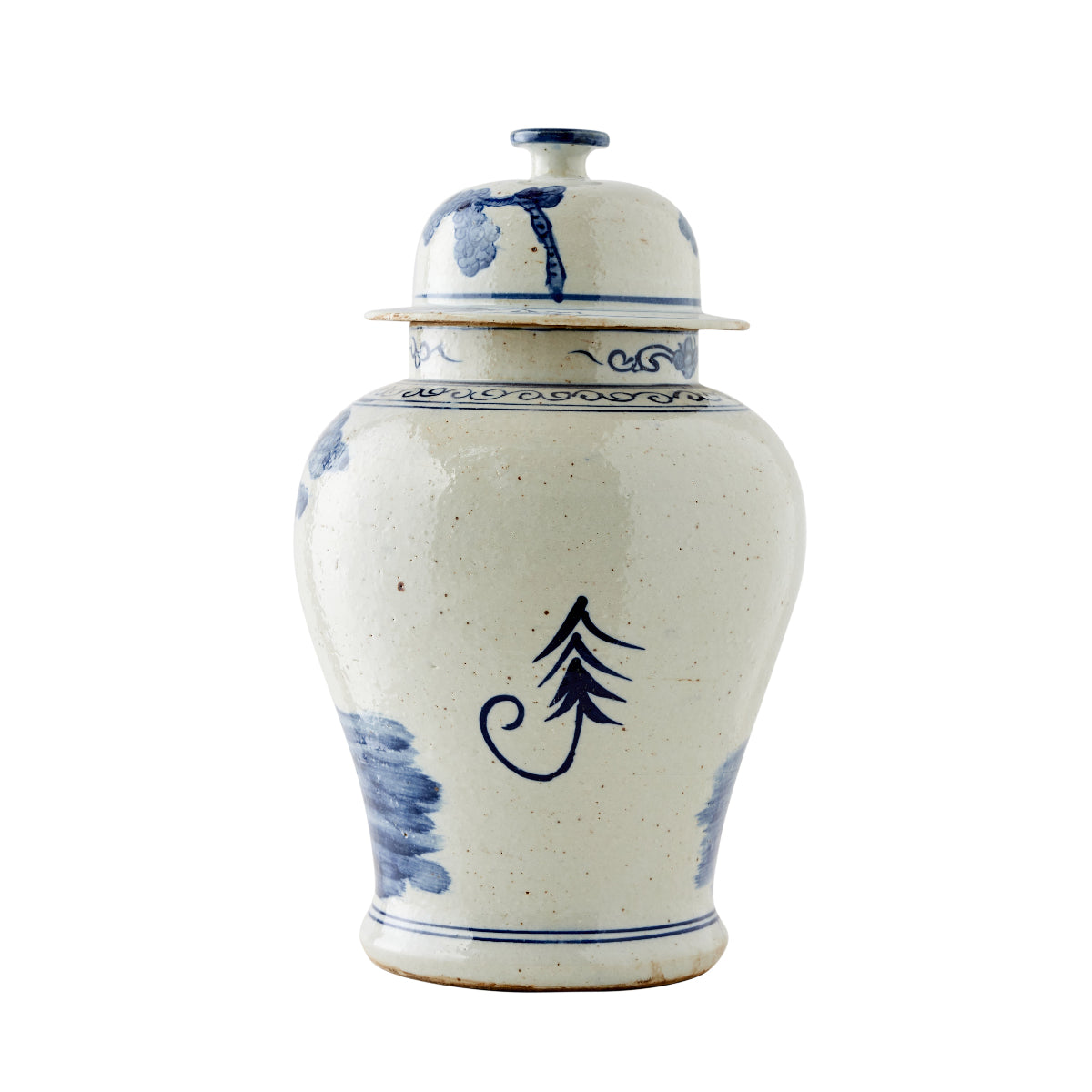 Blue Landscape Ginger  Jar II - Caitlin Wilson Design