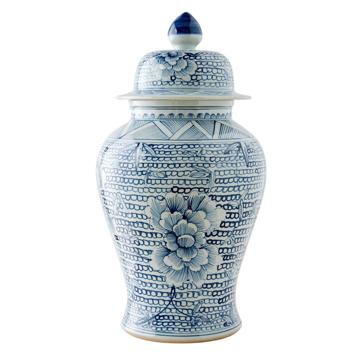 Large Blue Temple Jar 1 - Caitlin Wilson Design