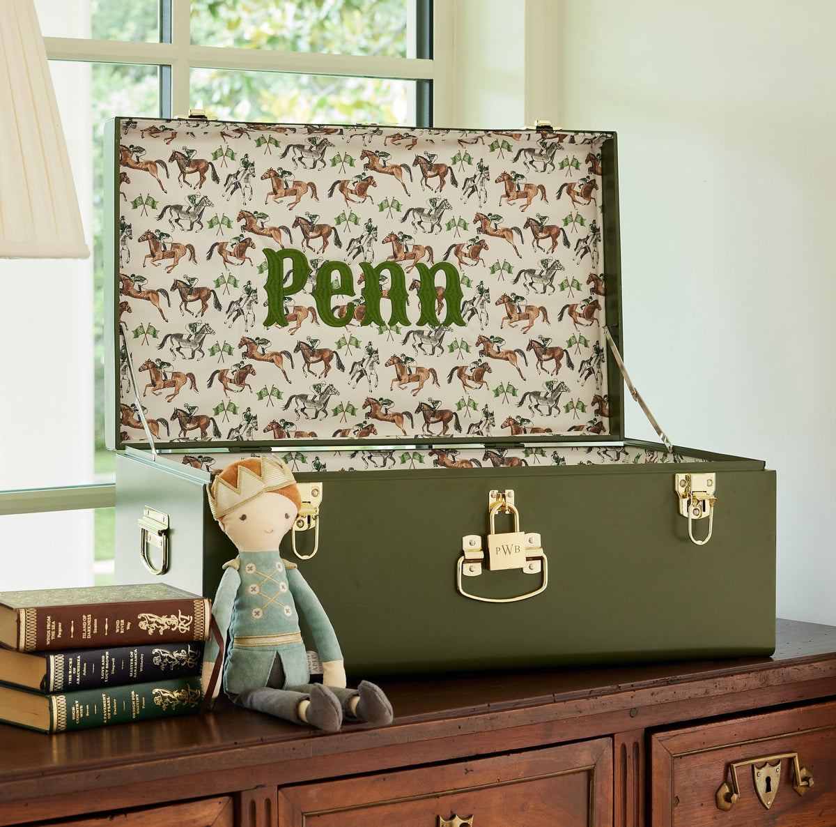 Caitlin Wilson Design for Petite Keep Grand Trunk in Horse & Jockey - Caitlin Wilson Design