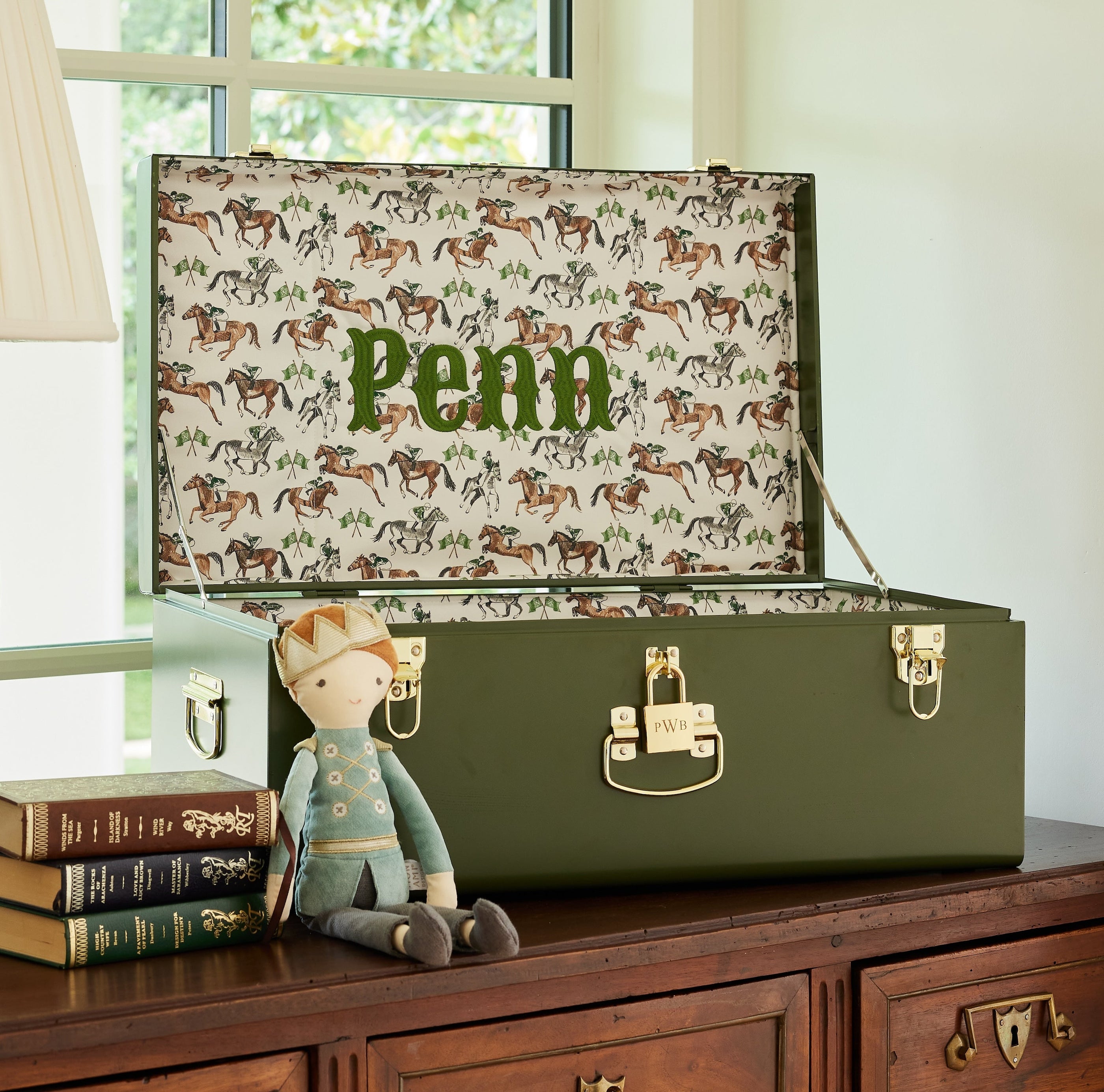 Caitlin Wilson Design for Petite Keep Grand Trunk in Horse & Jockey - Caitlin Wilson Design
