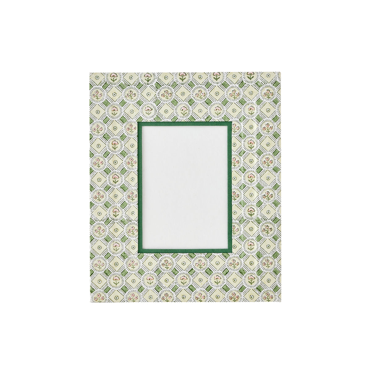 Green Bloom Fabric Frame - Caitlin Wilson Design