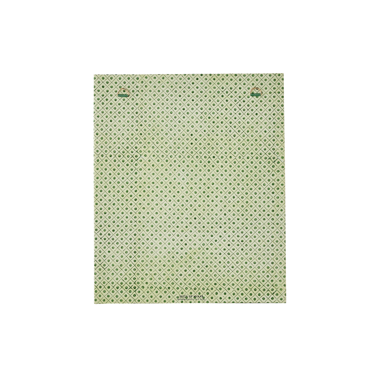 Green Trellis Fabric Picture Frame - Caitlin Wilson Design