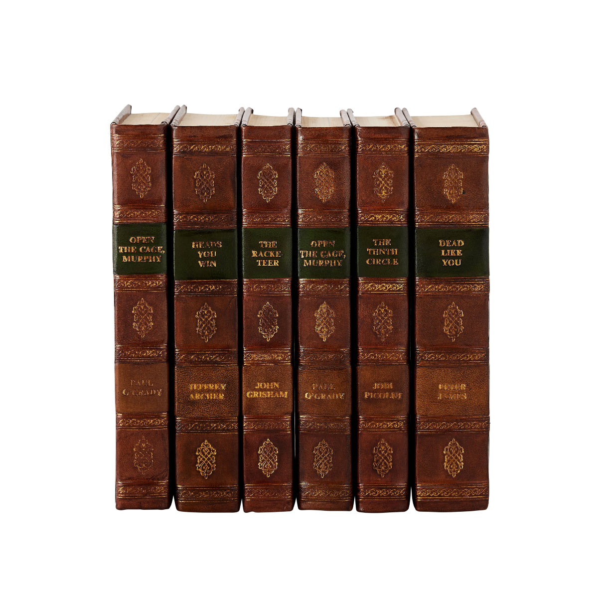 Aberdeen Set of Leather-bound Books - Caitlin Wilson