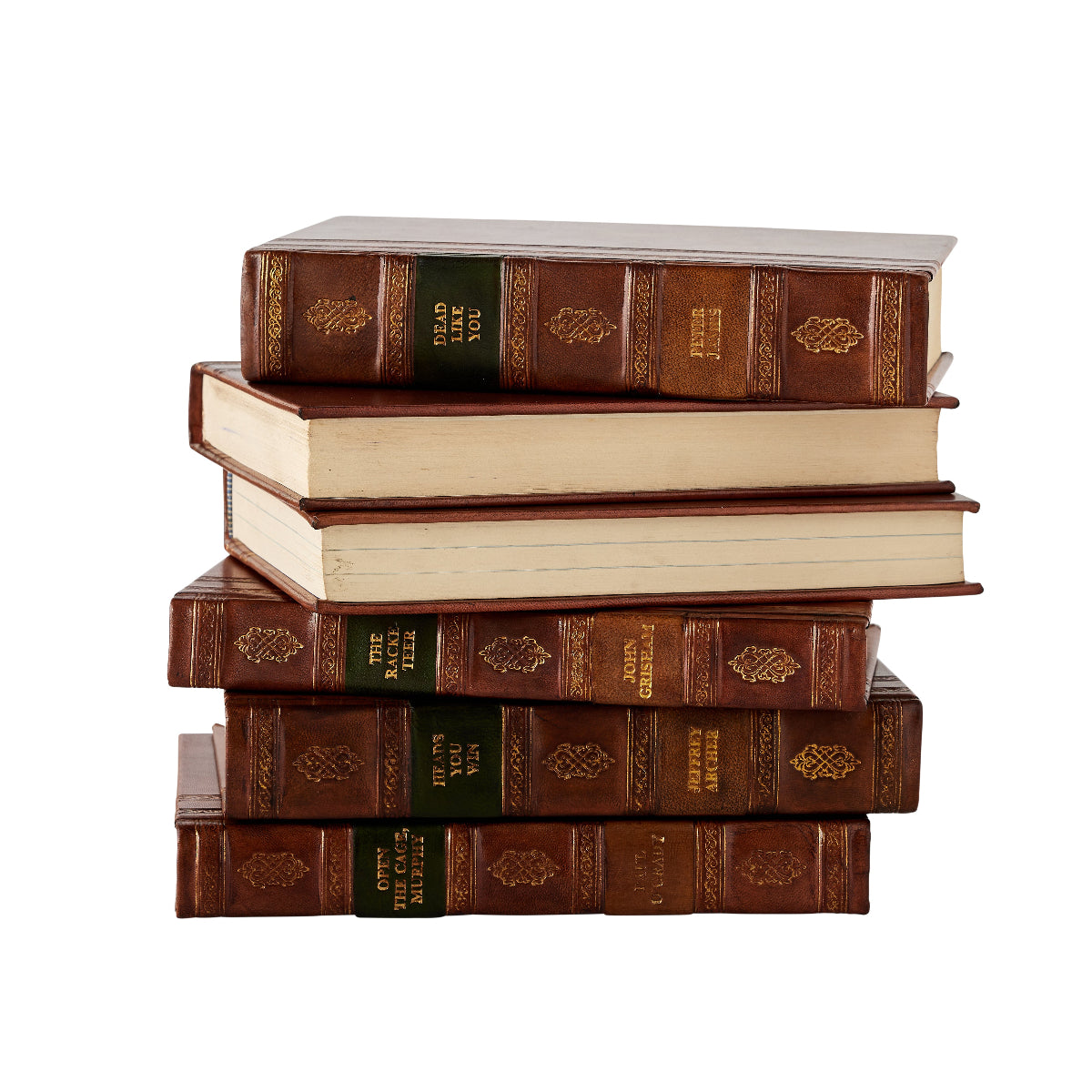 Aberdeen Set of Leather-bound Books - Caitlin Wilson