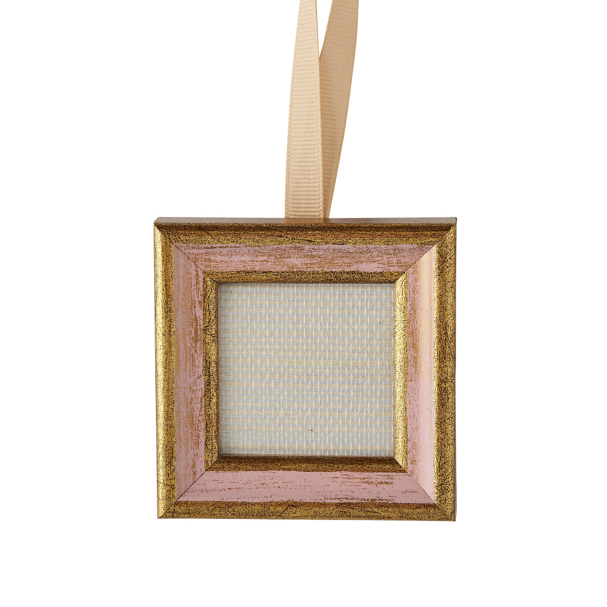 Florentine Frame Ornament - Pink/Gold - Caitlin Wilson Design