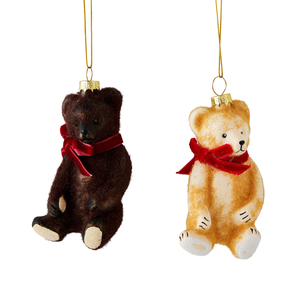 Chloe Bears Ornament Set of 2 - Caitlin Wilson Design