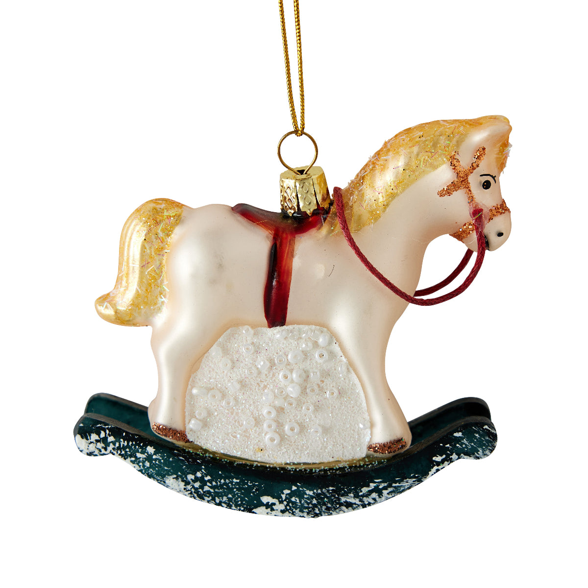 Vintage Rocking Horse Ornament - Caitlin Wilson Design