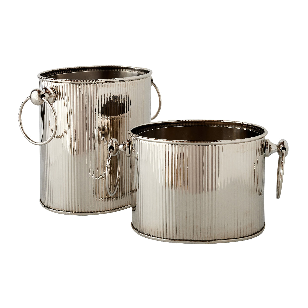 Rowan Ice Bucket in Nickel - Caitlin Wilson Design