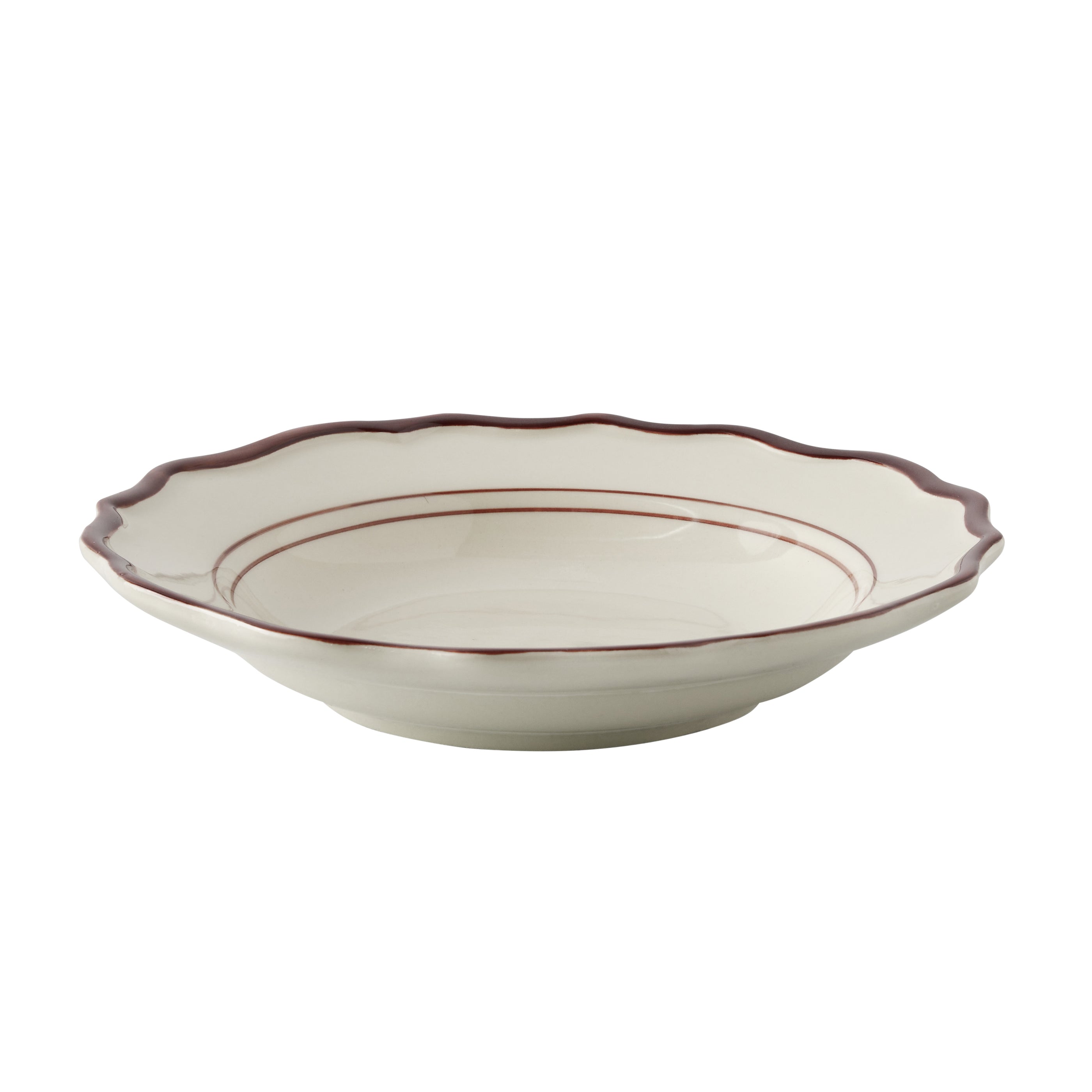 Espresso Trim Pasta Bowl - Caitlin Wilson Design