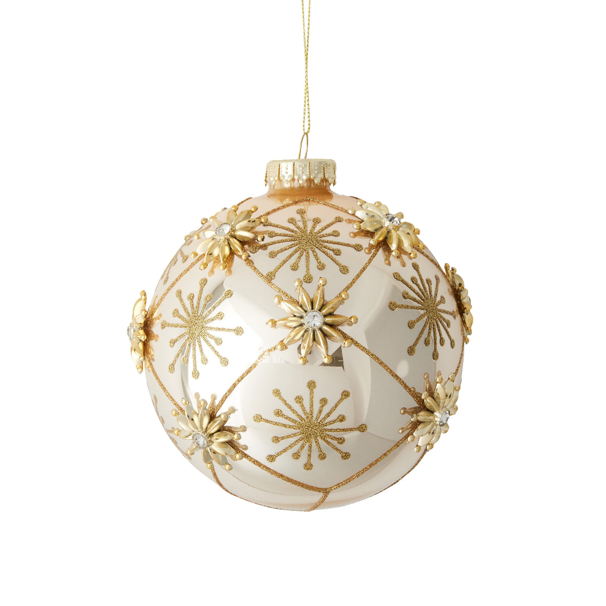 Eternal Glow Ornament in Champagne - Caitlin Wilson Design