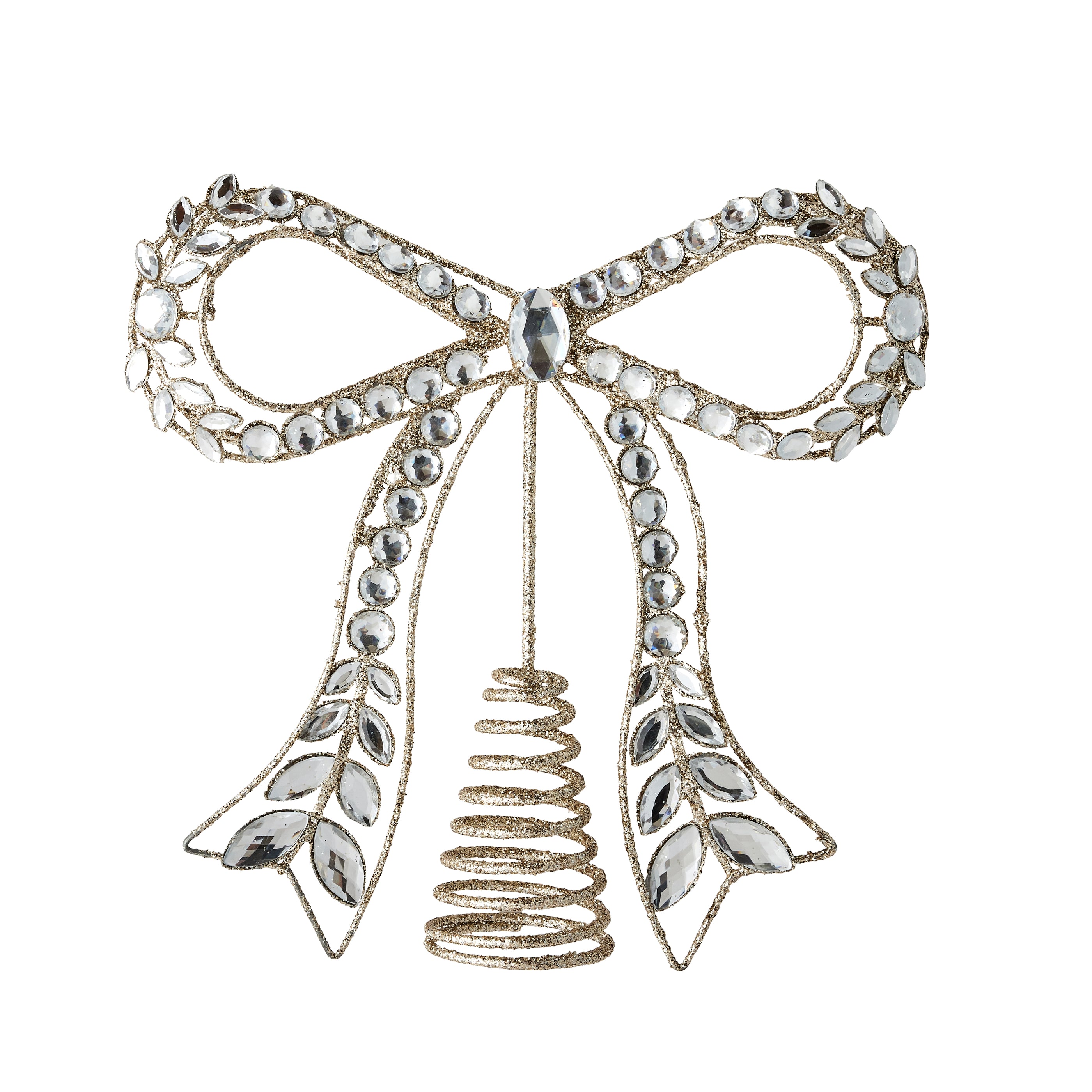 Bejeweled Bow Tree Topper - Caitlin Wilson Design