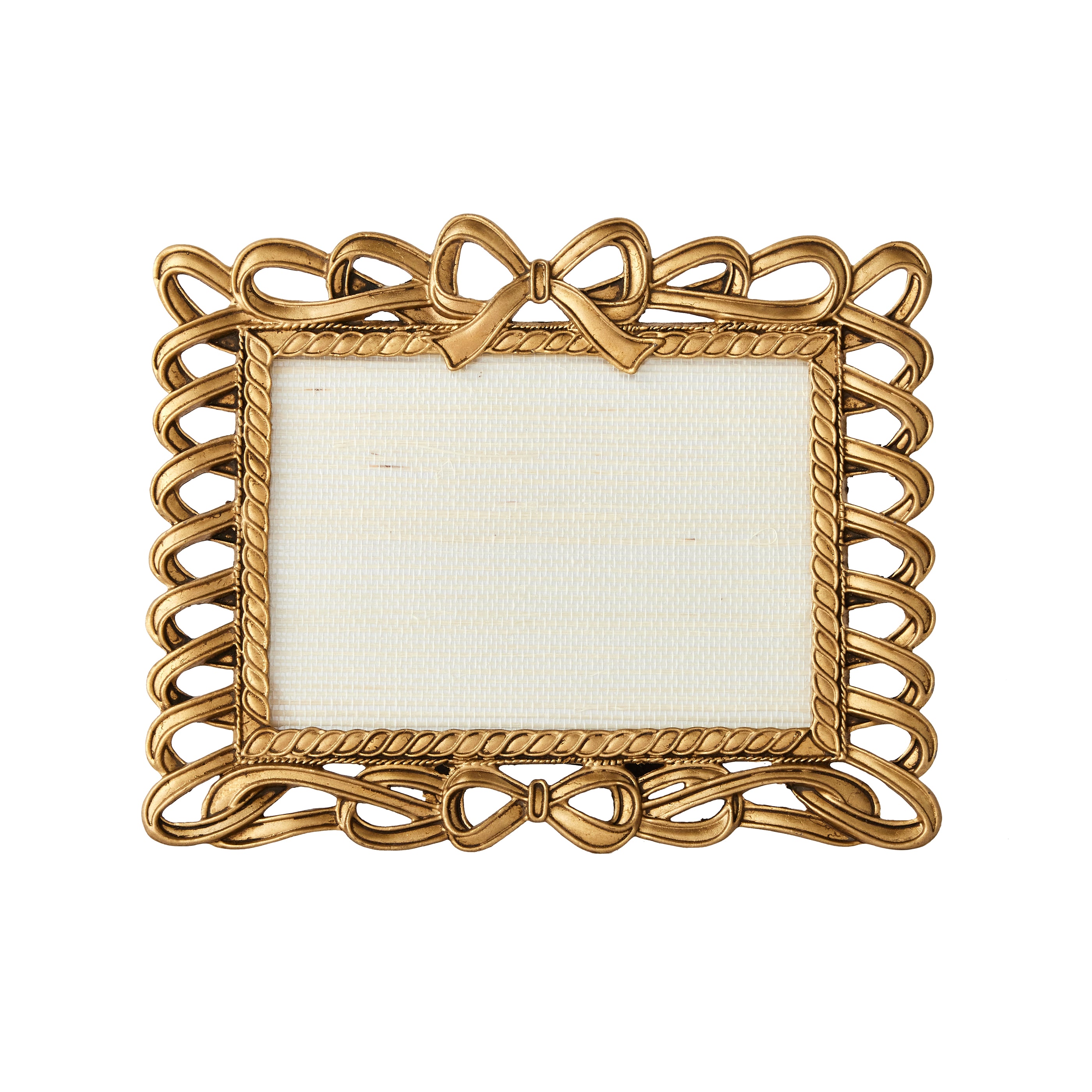 Gilded Bow Picture Frame - Caitlin Wilson Design