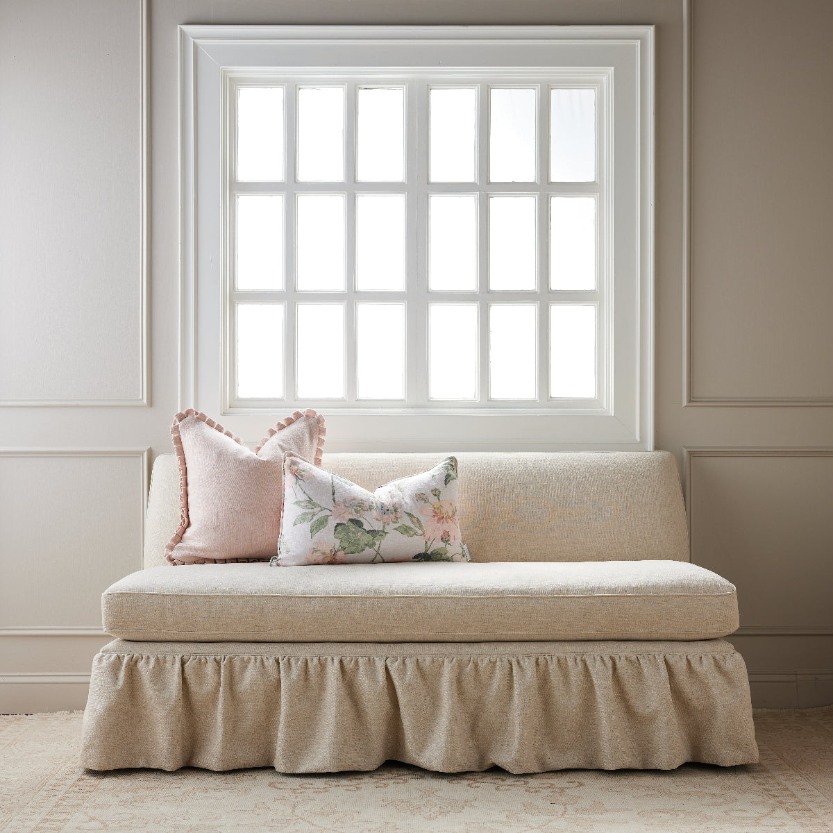 Willow Skirted Loveseat - Caitlin Wilson Design