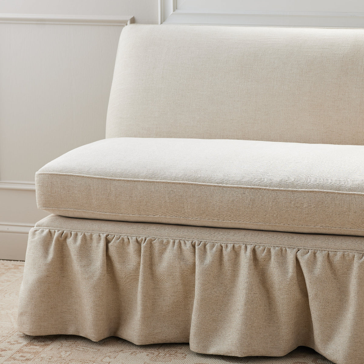 Willow Skirted Loveseat - Caitlin Wilson Design