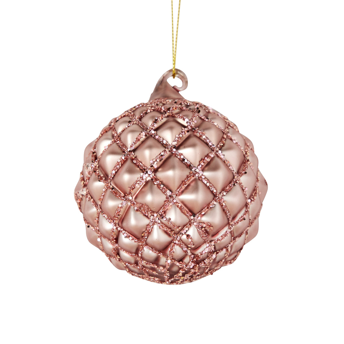 Briar Rose Quilted Ornament - Caitlin Wilson design