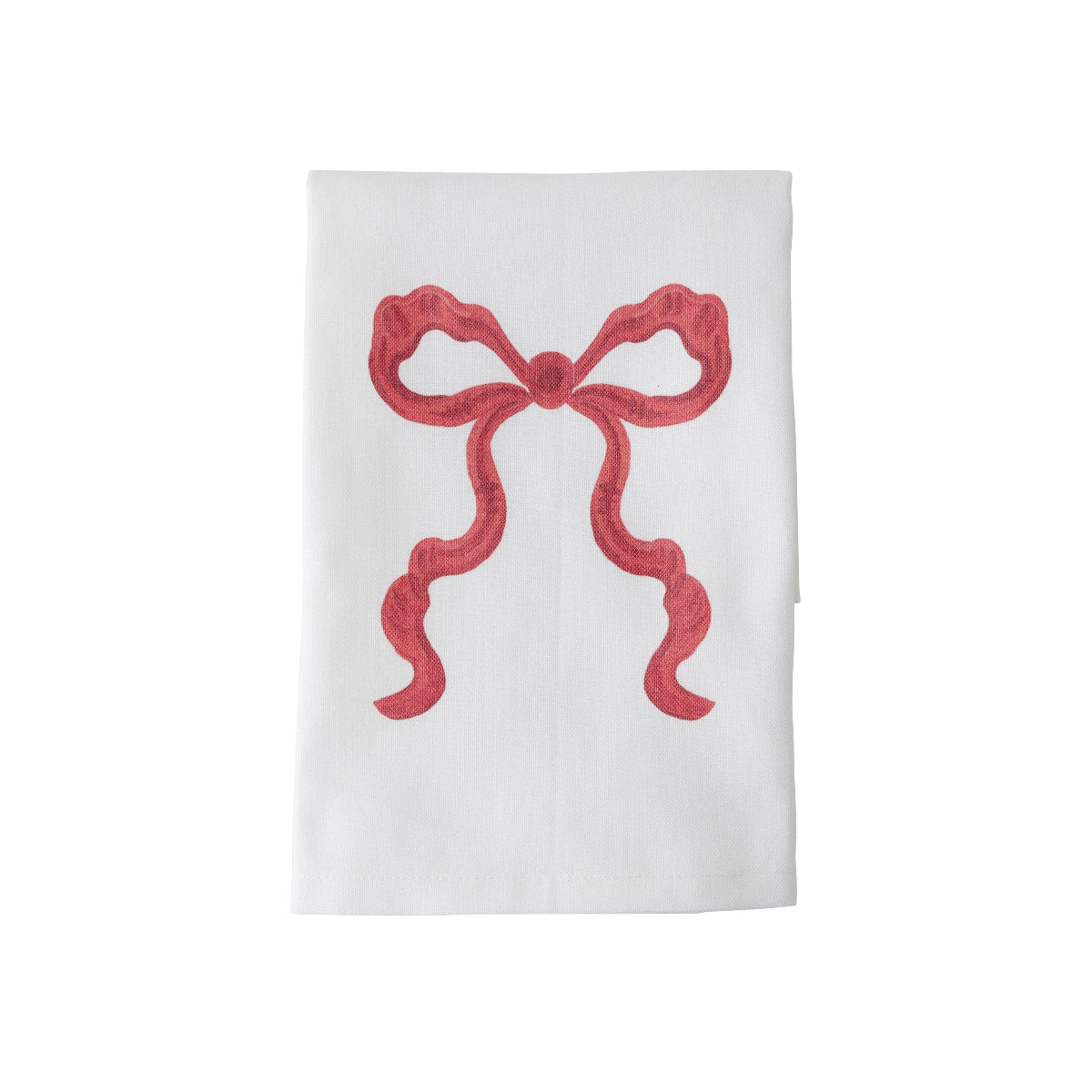 Red Bow Kitchen Towel - Caitlin Wilson Design