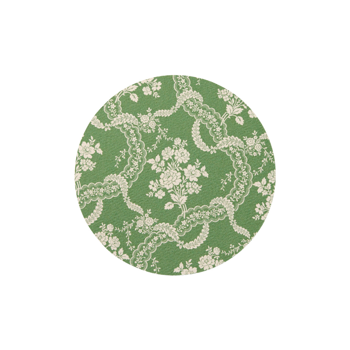 Jardin Vert Lace Round Coasters - Caitlin Wilson Design