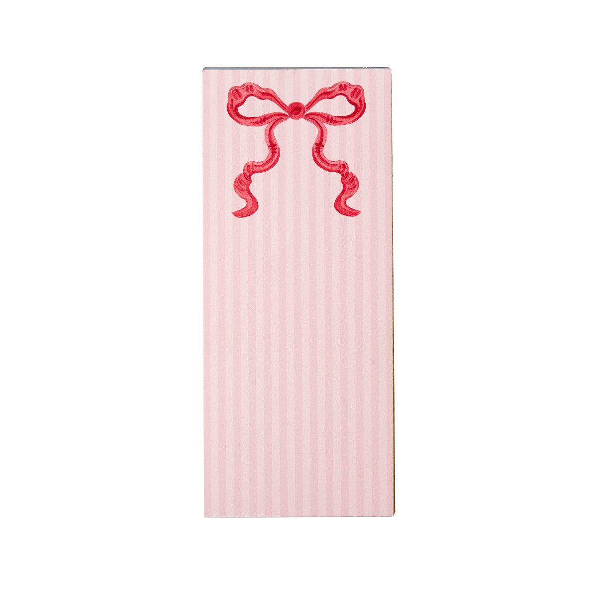 Cinnamon Candy Stripe Skinny Notepad - Caitlin Wilson Design