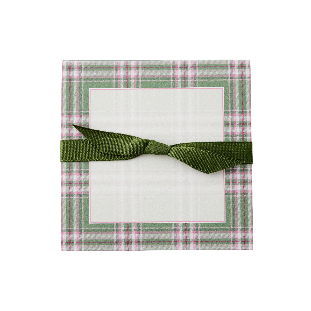 Ivy Plaid Luxe Notepad Mini - Caitlin Wilson Design