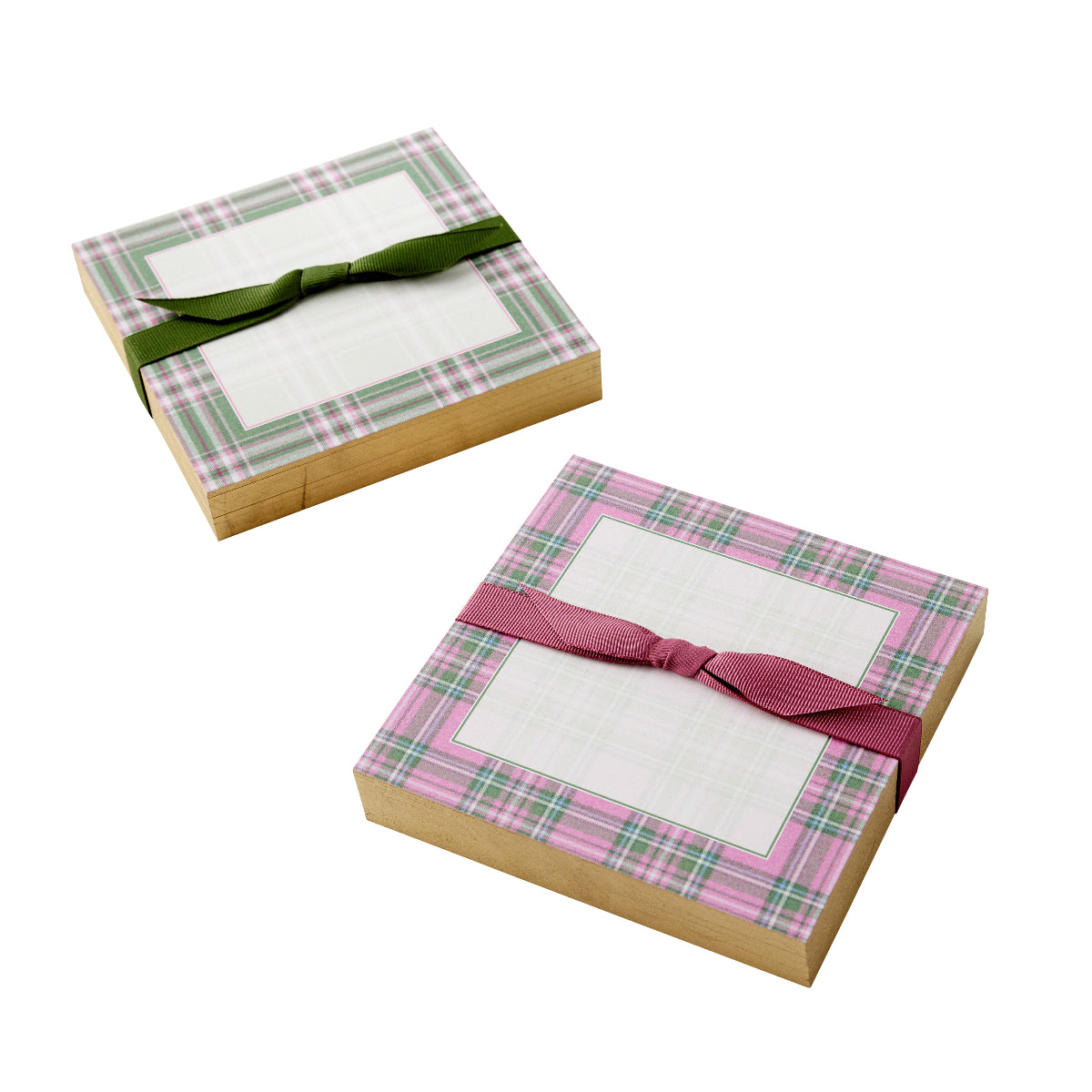 Ivy Plaid Luxe Notepad Mini - Caitlin Wilson Design