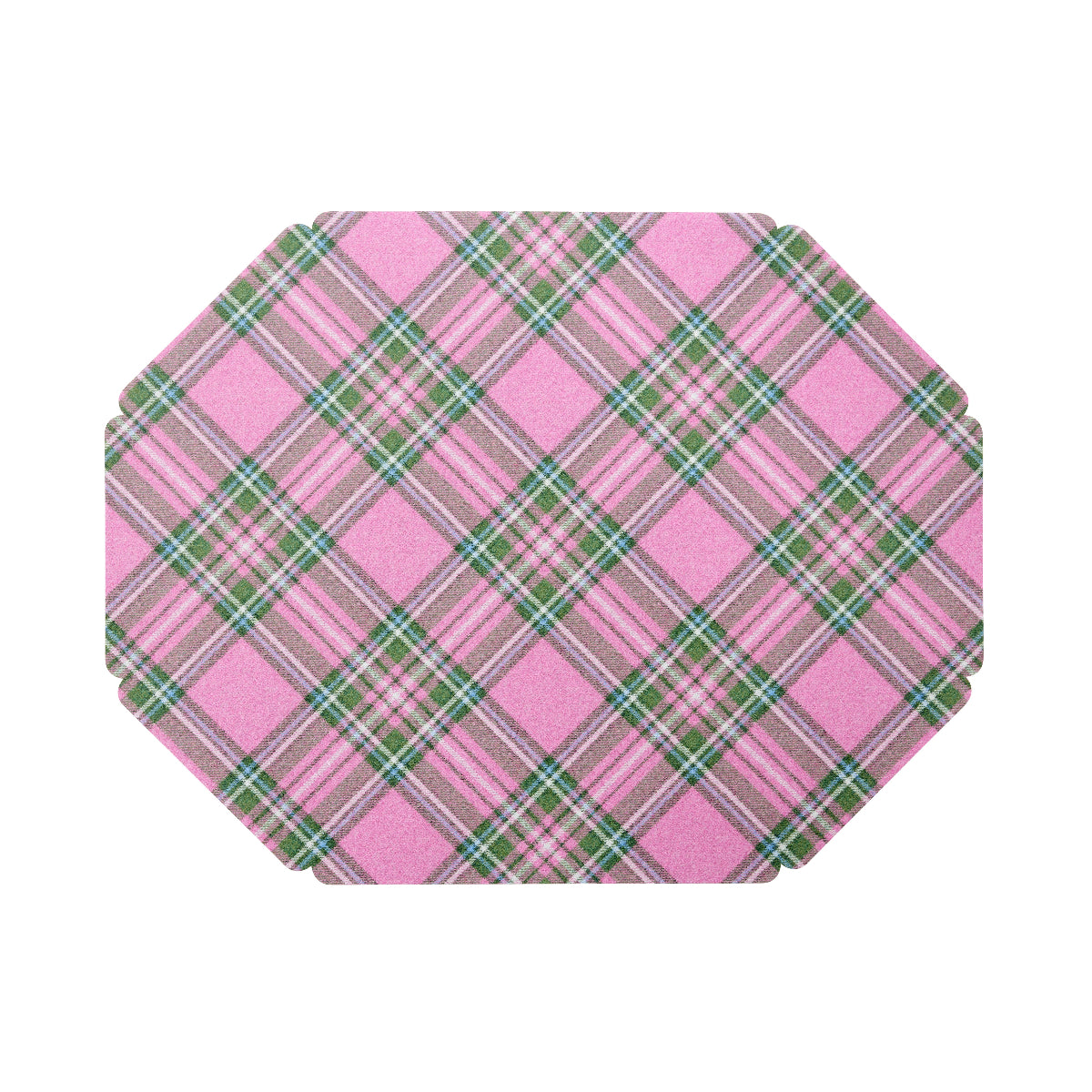 Primrose Plaid Posh Die Cut Placemat - Caitlin Wilson Design
