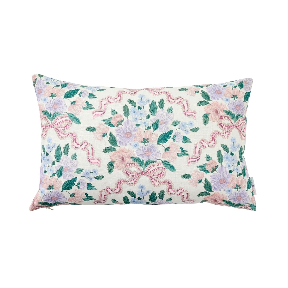 Holly Berry & Bow Pillow