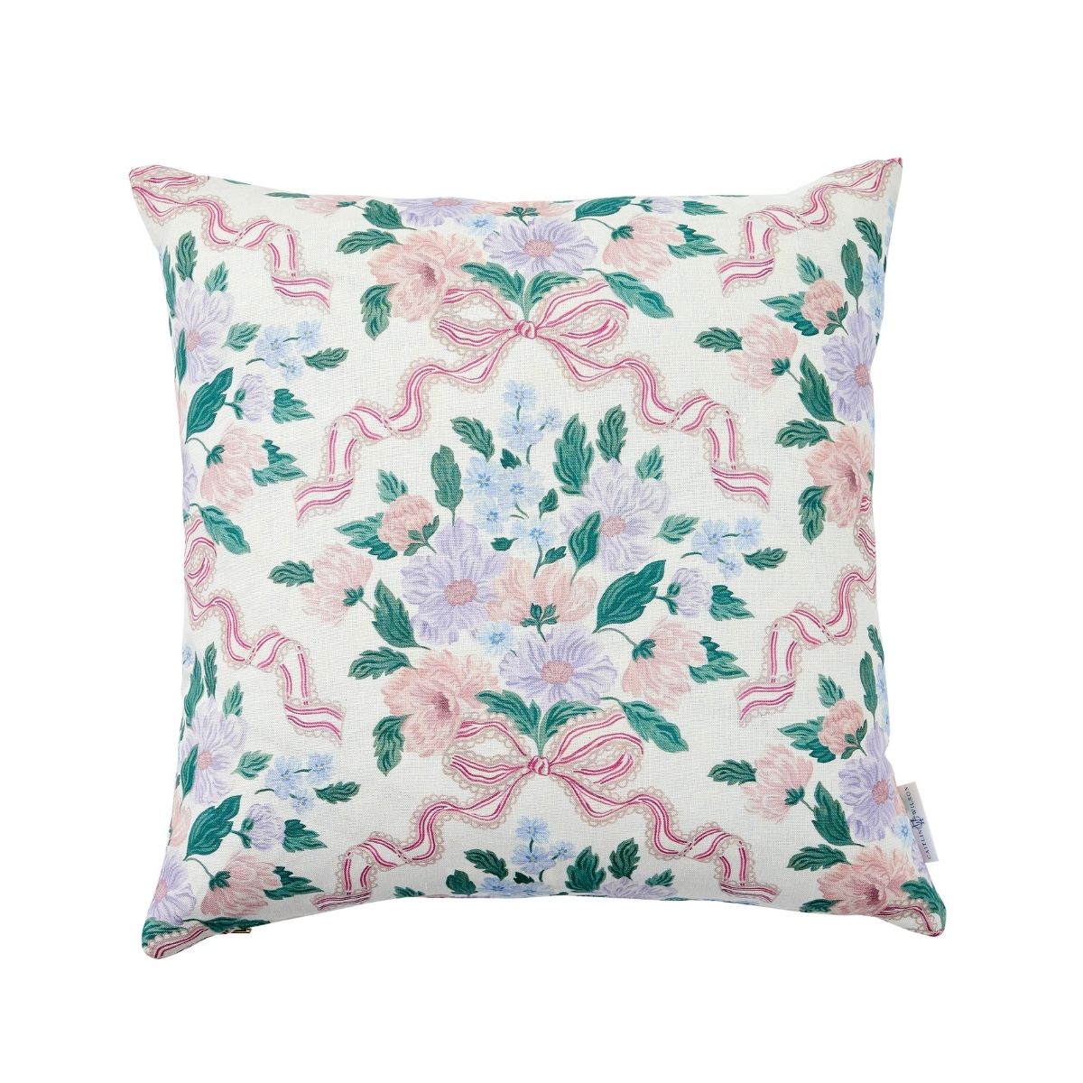 Holly Berry & Bow Pillow